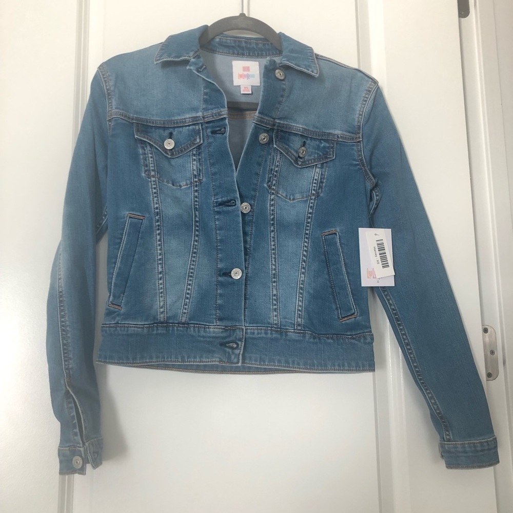 LuLaRoe XS Harvey Denim Jacket - NWT